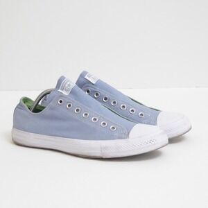 Converse CTAS Slip On Sneakers Mens 10 / Womens 12 Blue Canvas 164305C